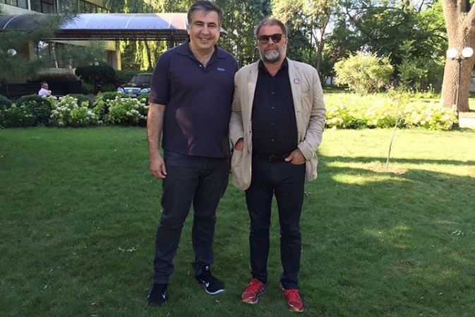 Борис Гребенщиков встретился с Саакашвили в Одессе