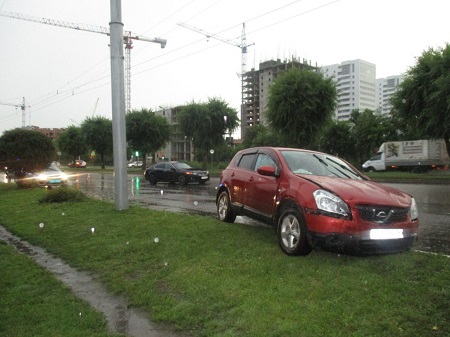 В столице Хакасии две автоледи пострадали в ДТП