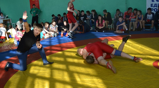 В Хакасии прошел турнир по вольной борьбе на призы Сорского ГОКа
