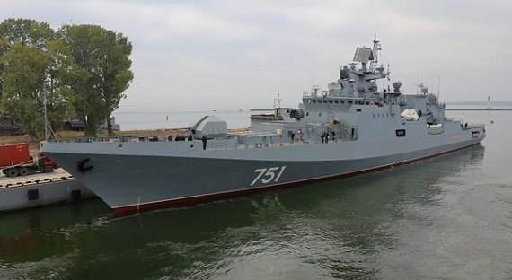 Российские корабли обстреляли террористов "Калибрами" (ВИДЕО)