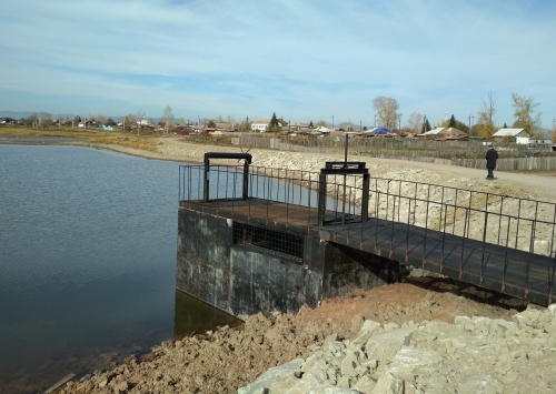 В селе Московское завершён ремонт двух плотин