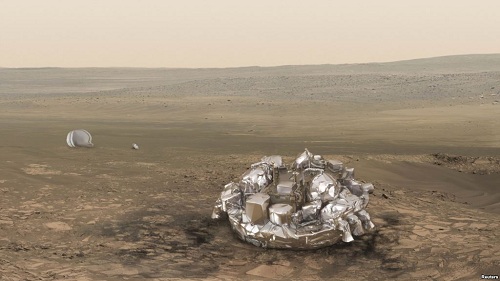 Российско-европейская экспедиция на Марс закончилась катастрофой