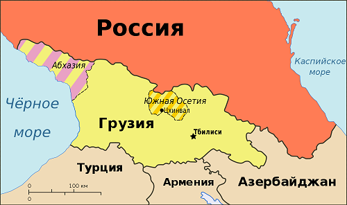 Южная Осетия хочет провести референдум о вхождении в Россию
