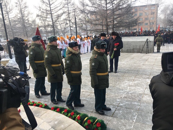 В Хакасии почтили память воинов-интернационалистов