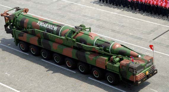 Северная Корея произвела очередной запуск баллистической ракеты