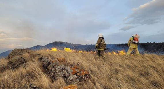 За выходные в Хакасии отмечено 18 пожаров
