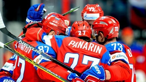 Сборная России по хоккею обыграла чехов на Евротуре