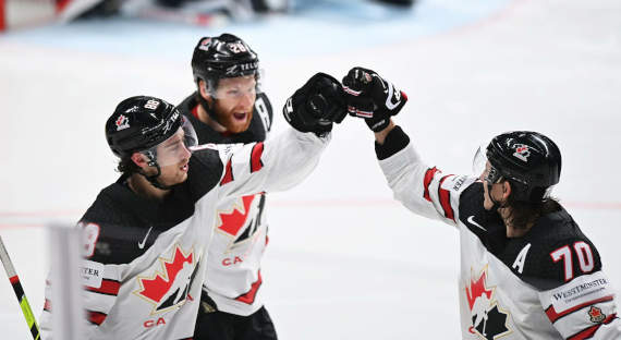 Сборная Канады победила на чемпионате мира по хоккею