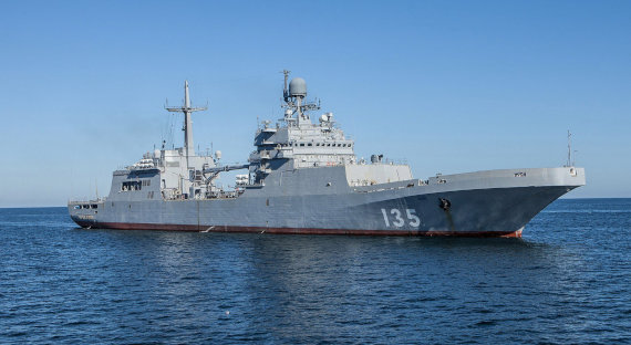 Десантный корабль «Петр Моргунов» готовится к испытаниям
