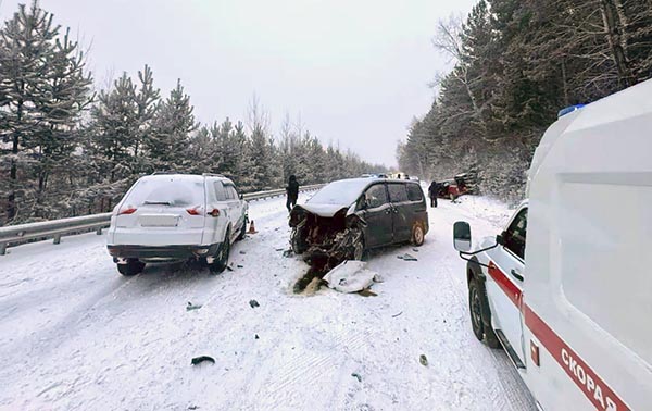 В результате ДТП в Саяногорске серьёзно пострадал ребёнок