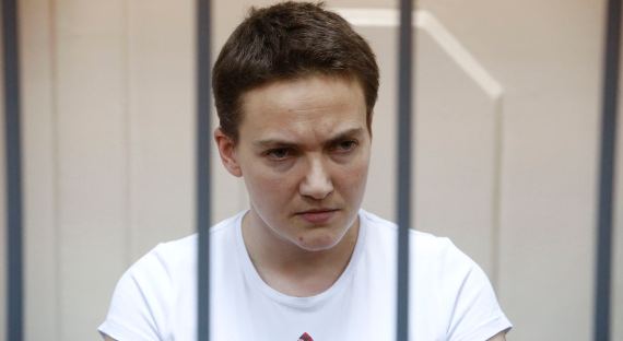 Савченко устроила цирк на суде