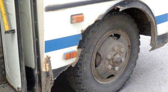 В Красноярском крае автобус с пассажирами попал в ДТП