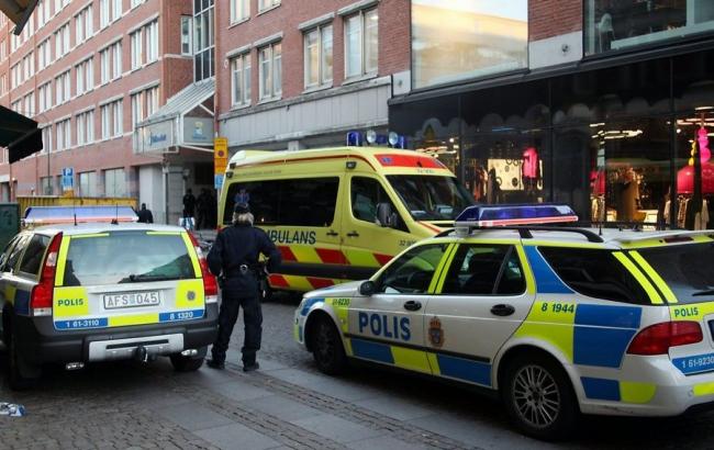 В Стокгольме произошел взрыв в торговом центре