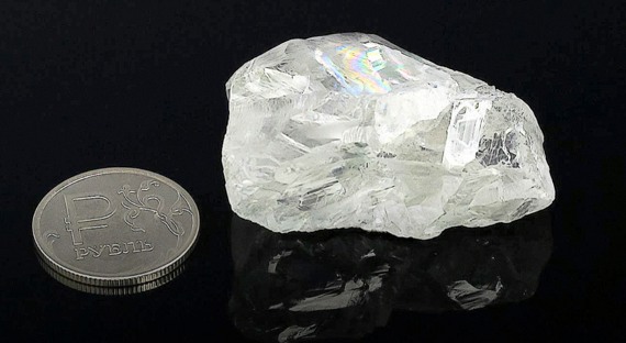В России добыли самый крупный алмаз в Европе
