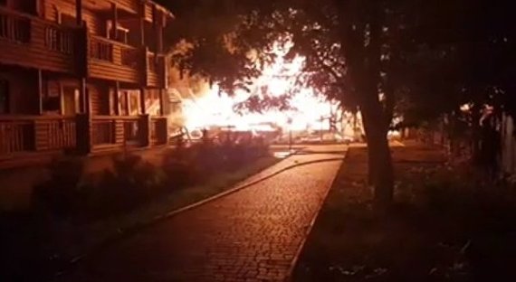 Пожар в детском лагере в Одессе: погибли три ребенка (ВИДЕО)