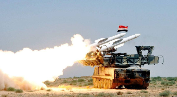Сирийские ПВО отразили ракетную атаку на Шайрат