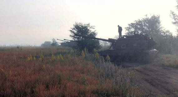 Российские артиллеристы разгромили позиции наемников под Лисичанском