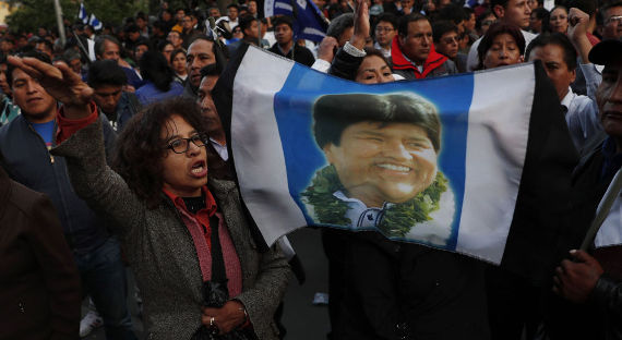 Моралес опасается гражданской войны в Боливии