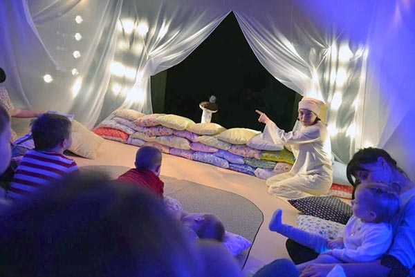 В театре "Сказка" открылся зал для самых маленьких