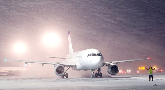 Морозы не пустили самолет из Москвы в красноярский аэропорт