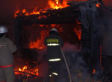 Неисправная электропроводка привела к пожару в Хакасии
