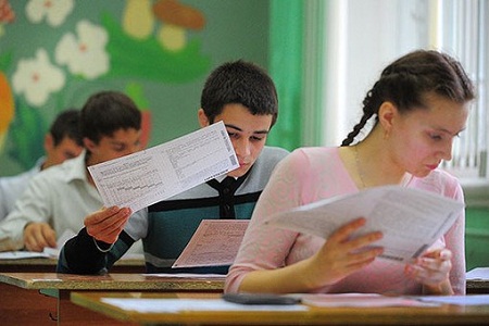 Девятиклассники Хакасии готовятся к экзамену по математике