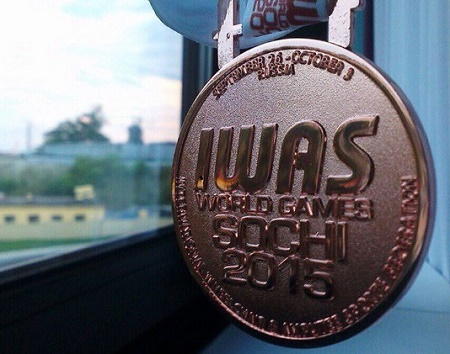 Теннисист из Хакасии стал бронзовым призером Всемирных игр в Сочи