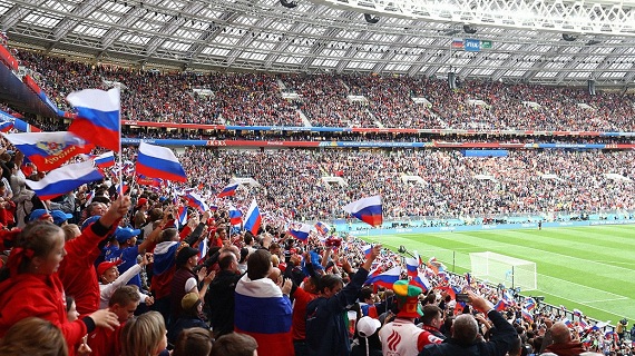 Российские футболисты обратились к болельщикам перед матчем с Испанией
