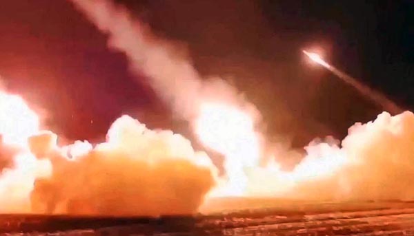 Российская армия нанесла массированный удар по объектам ВПК в тылу Украины