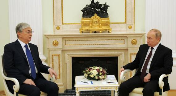 Президент Казахстана Касым-Жомарт Токаев прибыл в Москву с официальным визитом