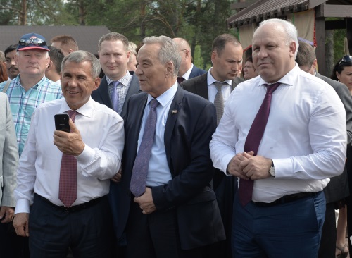 Президент Татарстана поблагодарил главу Хакасии за «Сибер Ил»