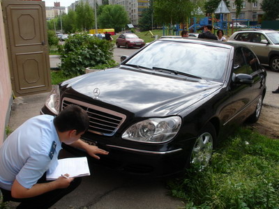 В Хакасии за долги по электроэнергии арестовали «Mercedes-Benz»