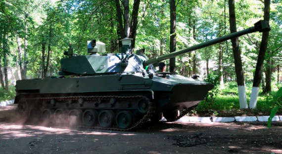 Российская боевая машина «Лотос» завершает испытания
