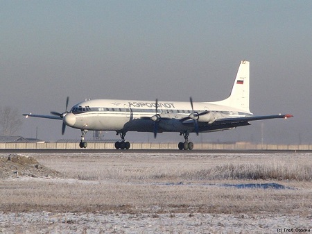 В Якутии разбился самолет Ил-18 с десятками военнослужащих на борту
