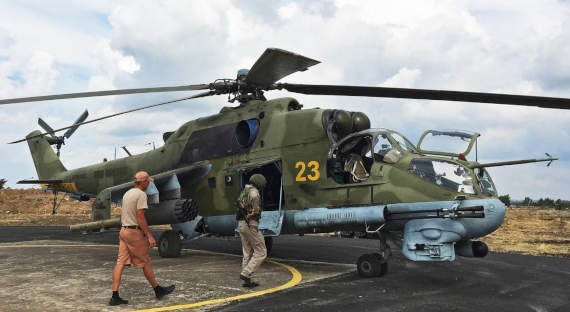 Россия перебросила в Нагорный Карабах ударные вертолеты