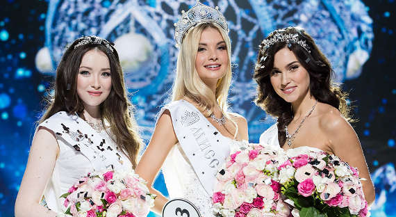 Полина Попова победила в конкурсе "Мисс Россия" (ВИДЕО)