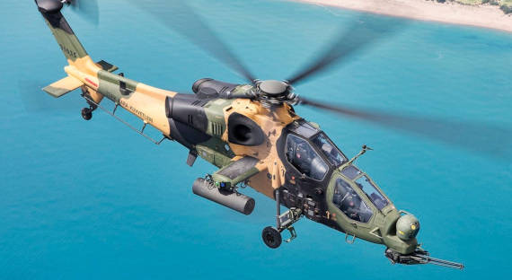 Курды сбили новенький турецкий вертолет