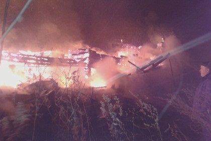 В Ярославской области сгорел многоквартирный дом. Погибли взрослые и дети