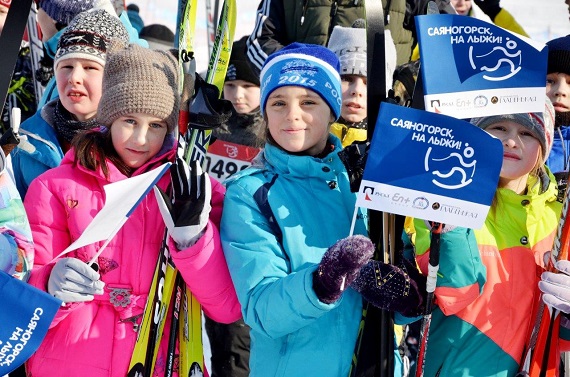 Спортивный праздник «Саяногорск, на лыжи!» собрал участников из Хакасии и юга Красноярского края