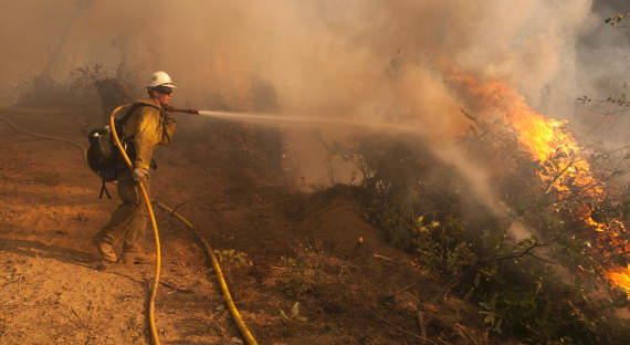 За минувшие выходные в Красноярском крае потушили 20 лесных пожаров