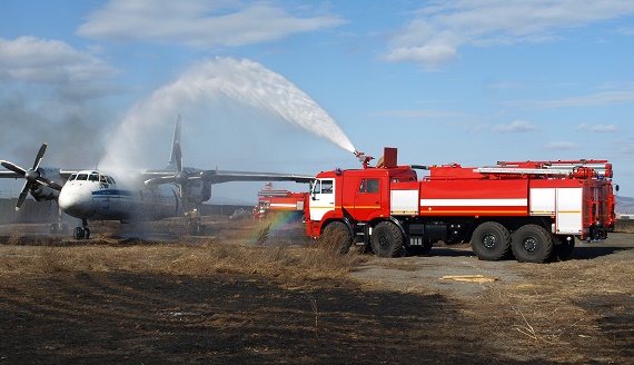 В аэропорту "Абакан" прошли пожарно-технические учения (ФОТО)