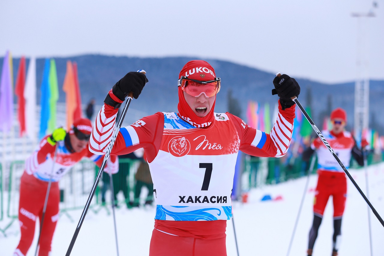 В Хакасии прошел первый день всероссийских соревнований по лыжным гонкам
