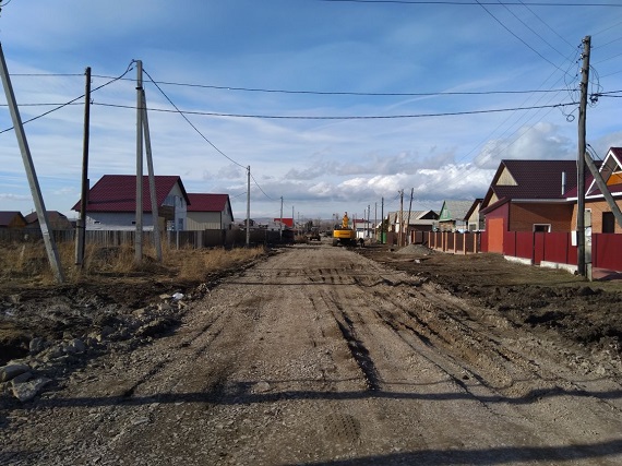 В Усть-Абаканском районе вновь появляются дороги