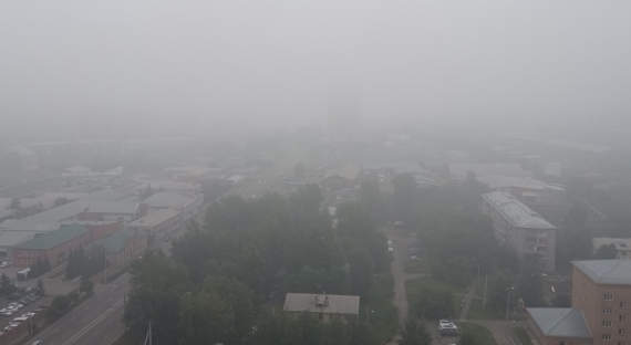 Дым от пожаров в Якутии добрался до Хакасии