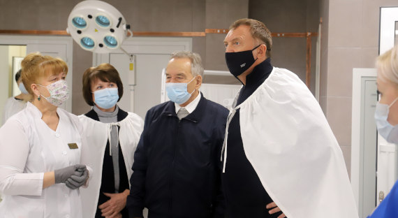 В Саяногорске открыт медцентр для лечения внебольничной пневмонии