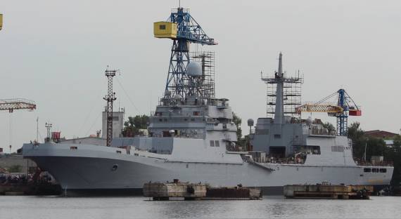 В Балтийском море начались испытания российского "Мистраля"