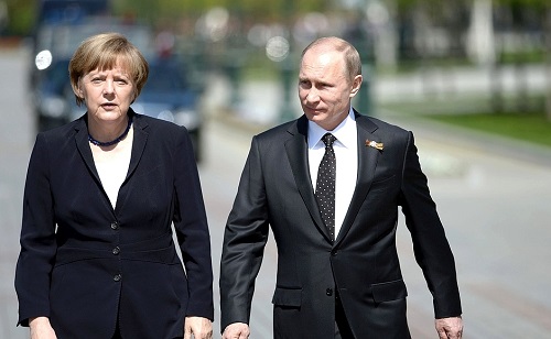 Путин и Меркель встретятся сегодня в Сочи
