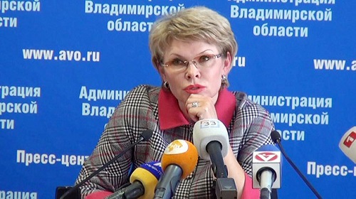 Задержана вице-губернатор Владимирской области