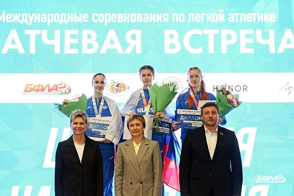 Алина Бессонова из Хакасии стала победительницей международного турнира по лёгкой атлетике