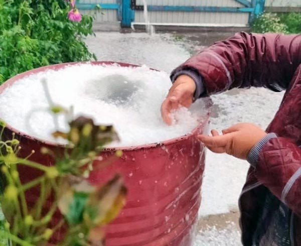 Дождь, ветер и град: штормовое предупреждение в Хакасии продлевается